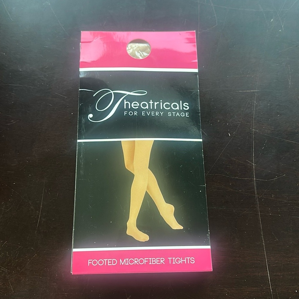New in box Theatricals footed tights
